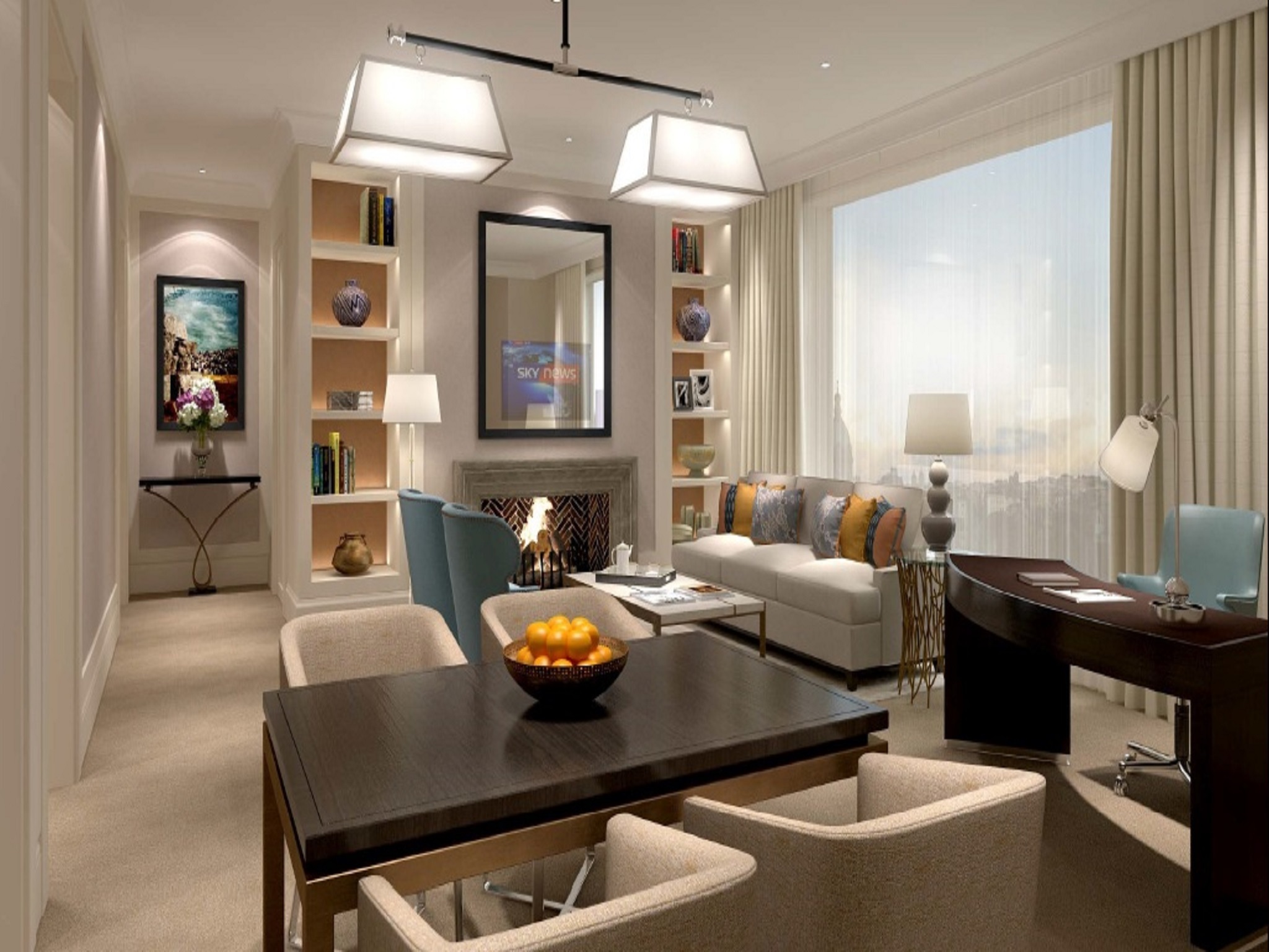 separate living room