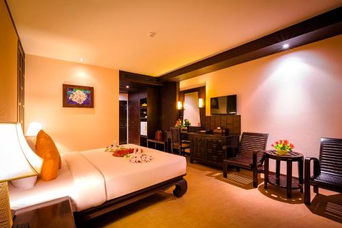 Nipa Resort Room Type - Deluxe Double or Twin Room with Pool View Nipa Resort Room Type - Deluxe Double or Twin Room with Pool View