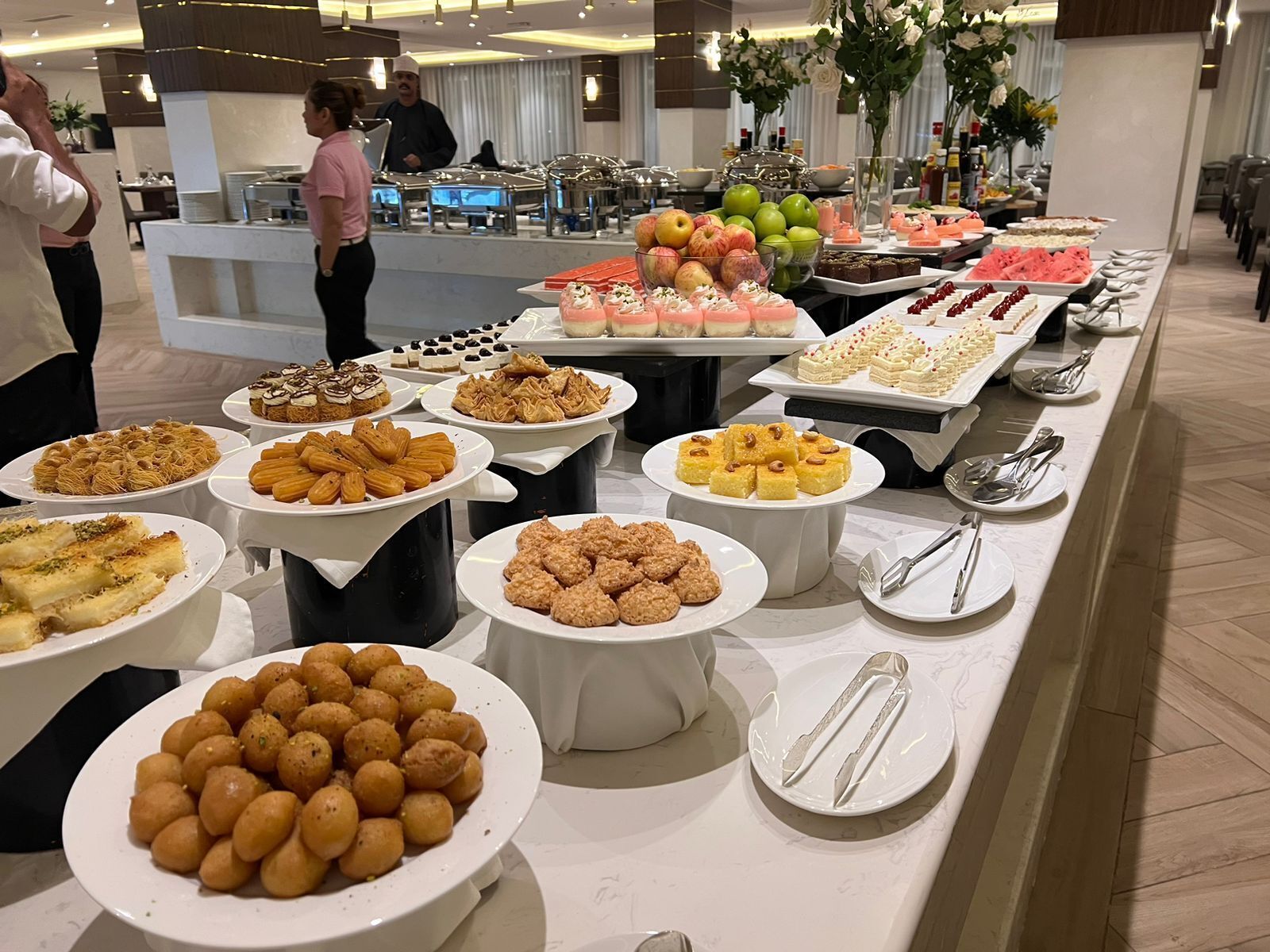 Breakfast buffet