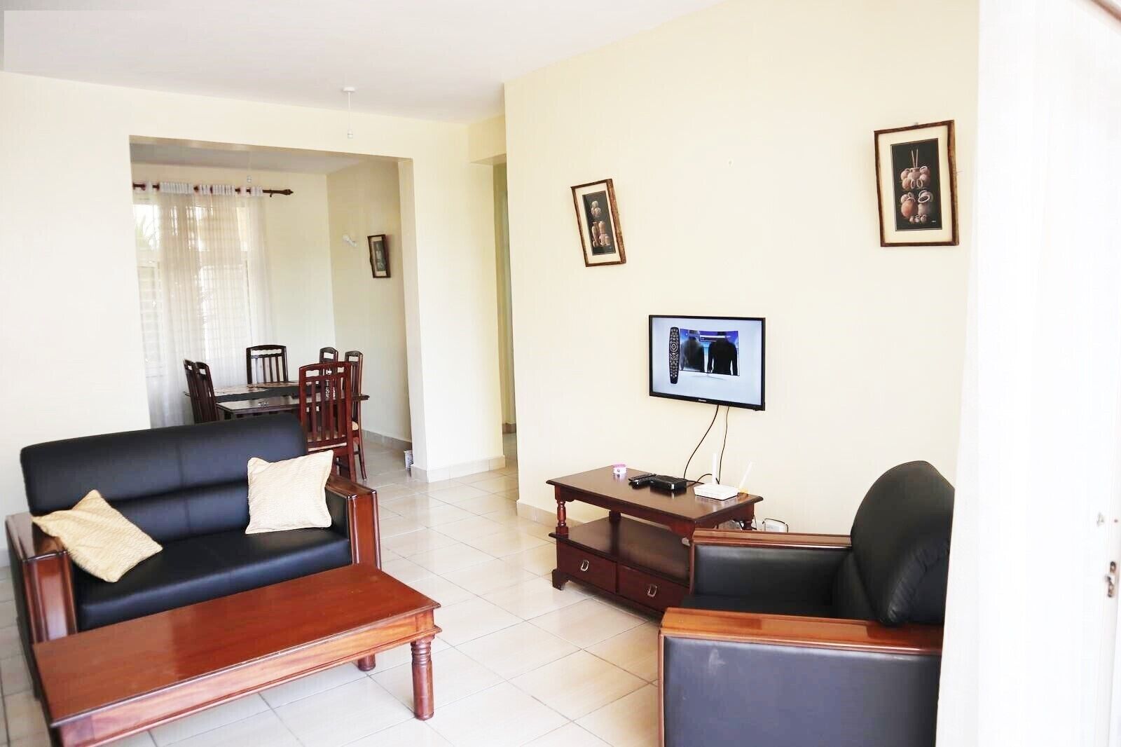 Living area, Coastal Apartments KMA Mtwapa, Kilifi South