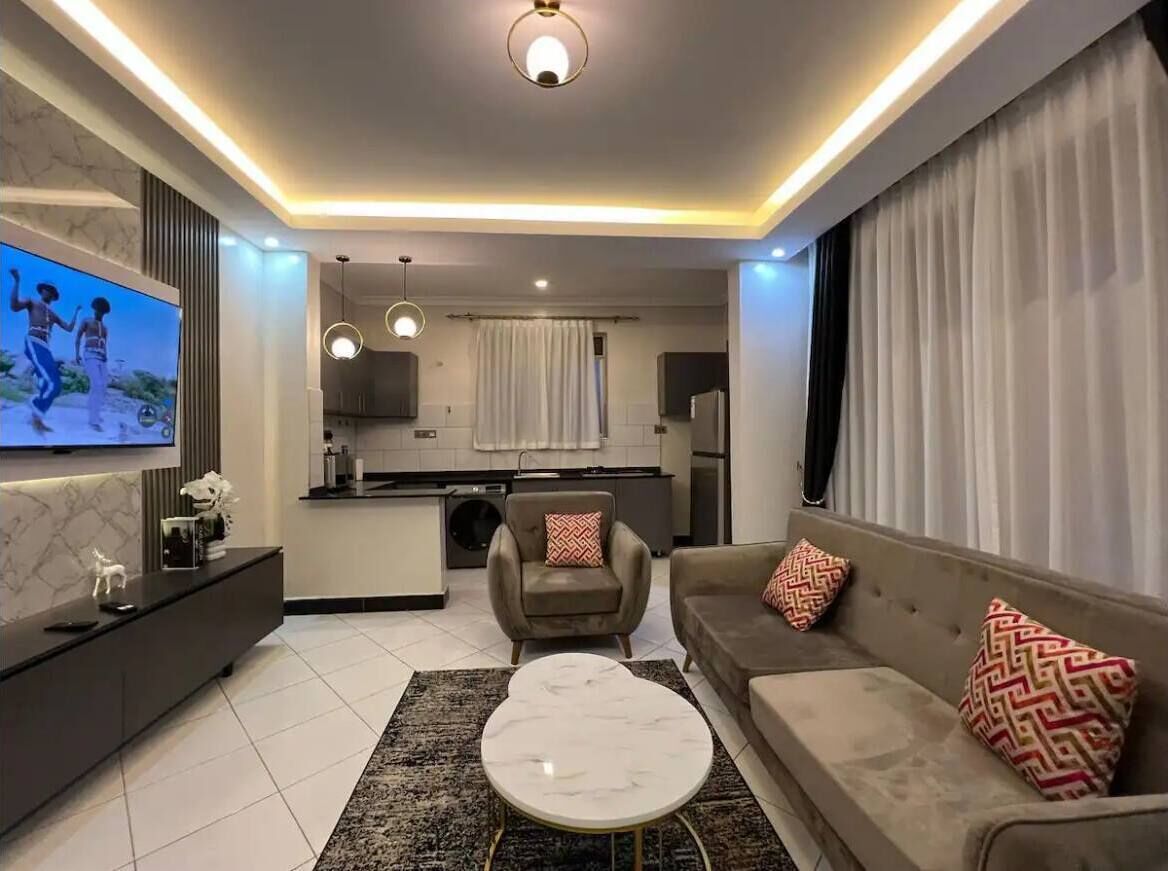 Living area 4, LivLuxe Apartments 7, Kampala