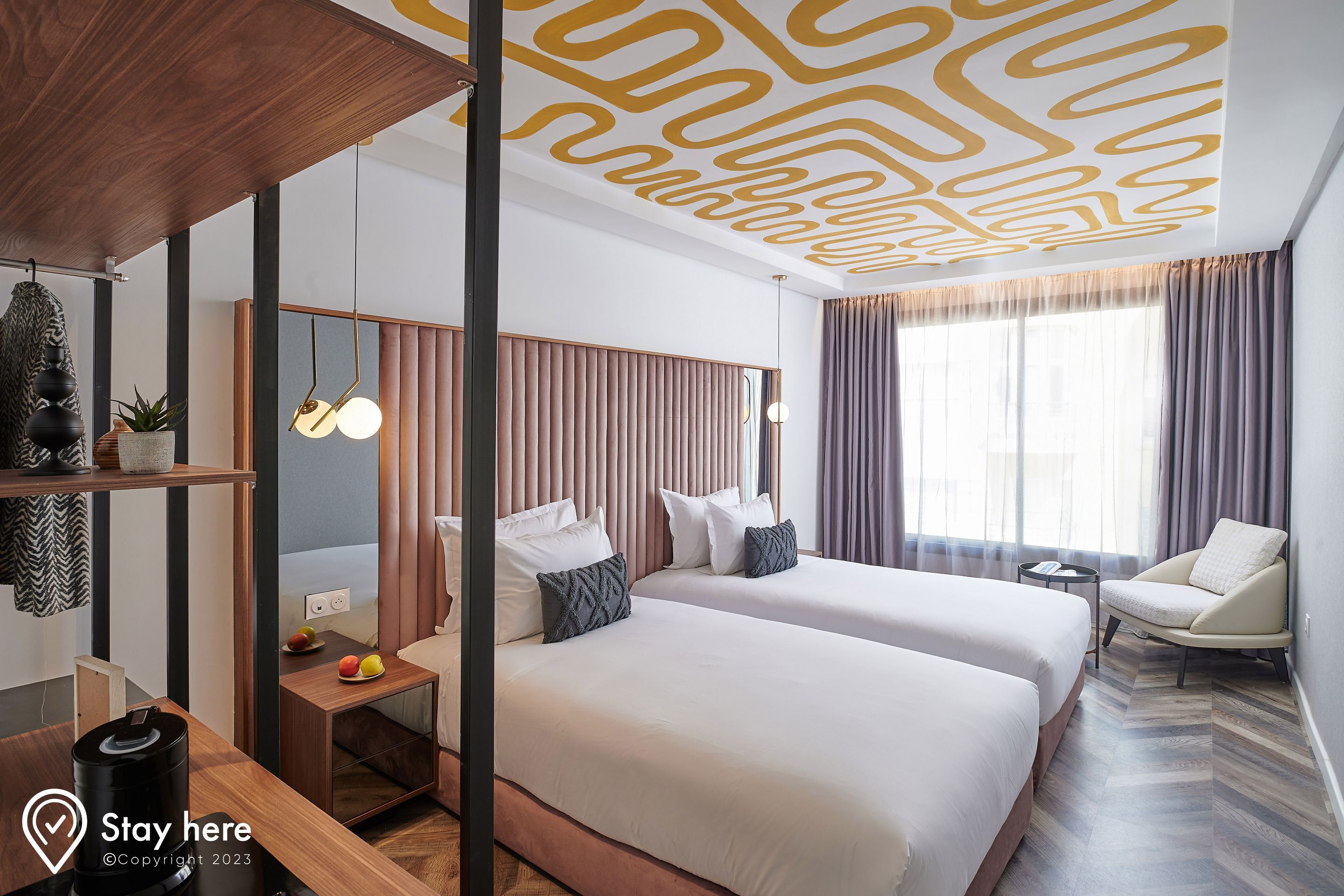 Gastvrije hotelkamer inrichting