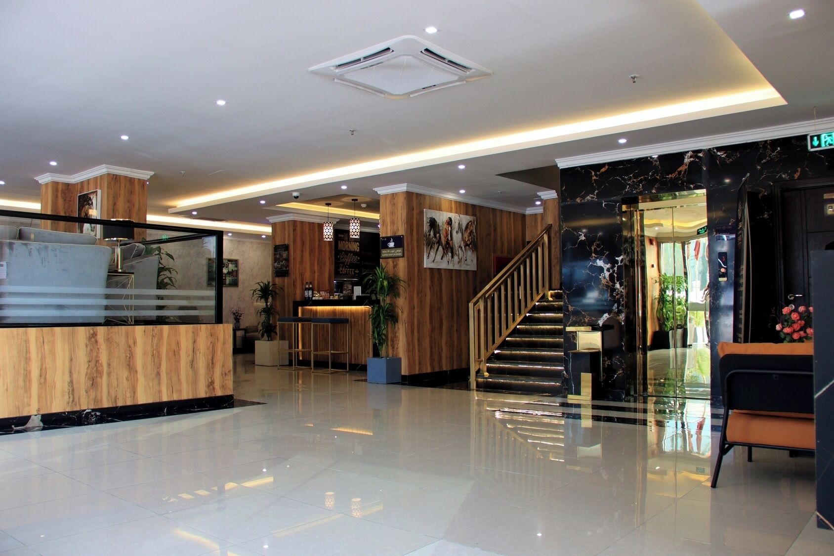 Reception 3, Swat Serviced Apartments 4, Al Khobar