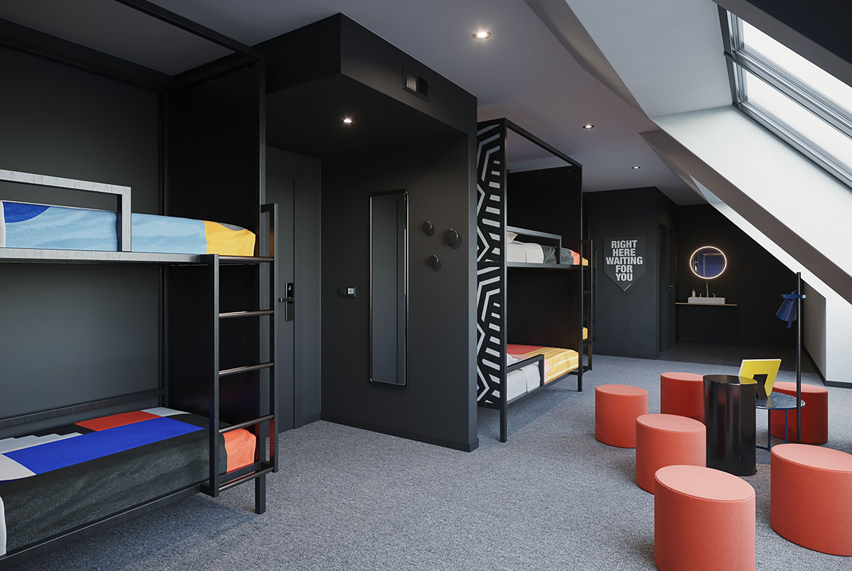 THE SOCIAL HUB VIENNA Room Type - Family Room