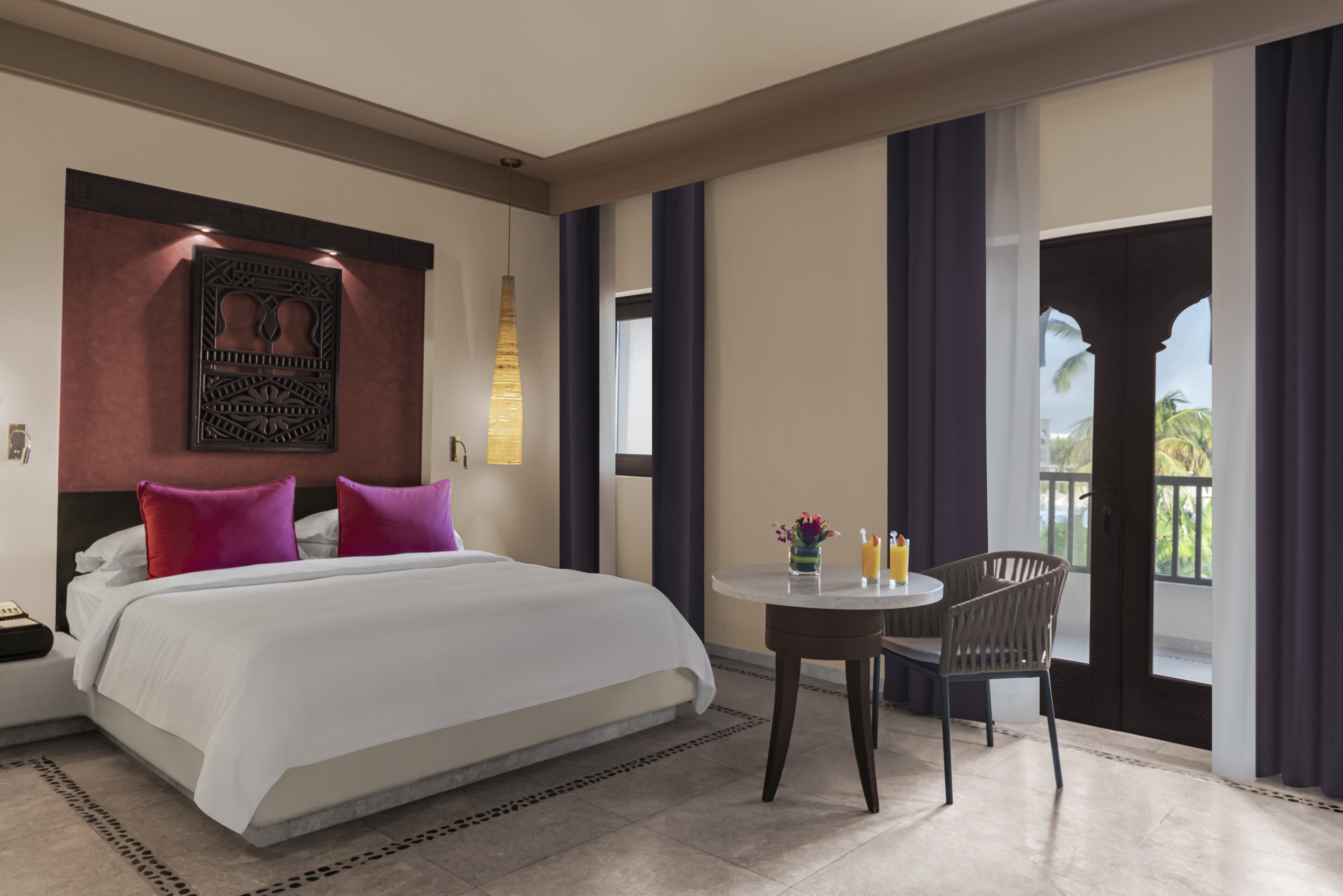 Salalah Rotana Resort Room Type - Ocean View Family Room with Lounge Access with Aqua Park Access