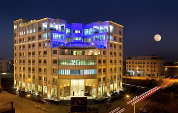 Hotel Front - Evening or Night