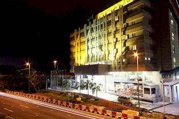 Hotel Front - Evening or Night