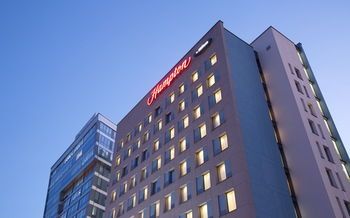 Hotel Front - Evening or Night