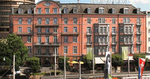 Hotel Schweizerhof Basel Aare River Switzerland thumbnail