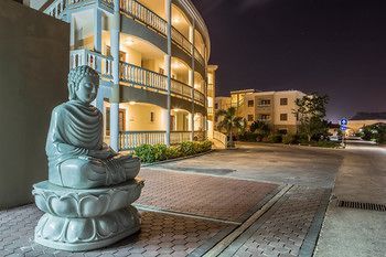 Hotel Front - Evening or Night