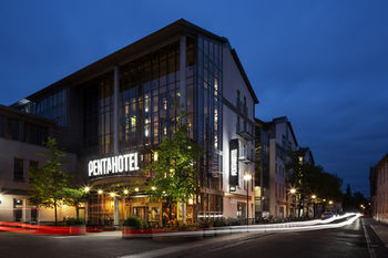 Hotel Front - Evening or Night