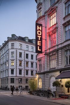 Hotel Front - Evening or Night