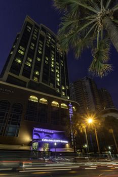 Hotel Front - Evening or Night