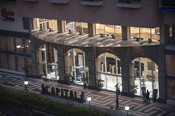Hotel Front - Evening or Night