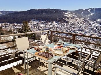 Stylish Flat in the Vosges With Terrace Overlooking the Mountains, Clo