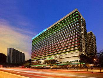 Hotel Front - Evening or Night