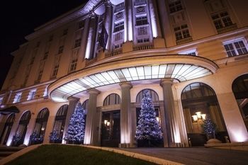 Hotel Front - Evening or Night