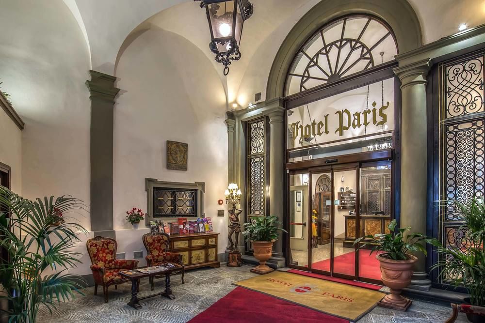 Hotel Paris Florence Firenze Santa Maria Novella Railway Station Italy thumbnail