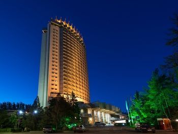Hotel Front - Evening or Night