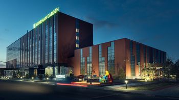 Hotel Front - Evening or Night