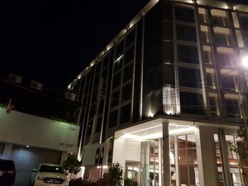Hotel Front - Evening or Night