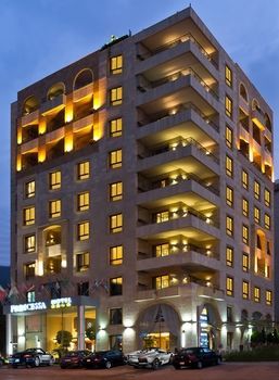 Hotel Front - Evening or Night