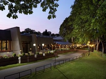 Hotel Front - Evening or Night