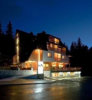 Hotel Front - Evening or Night