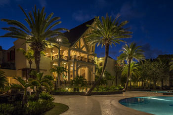 Hotel Front - Evening or Night