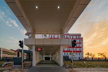 Hotel Front - Evening or Night