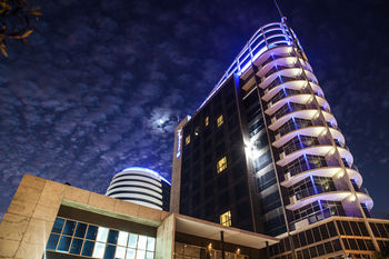 Hotel Front - Evening or Night