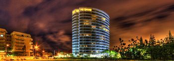 Hotel Front - Evening or Night