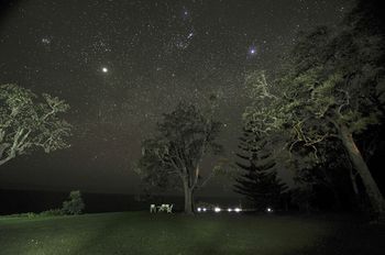 Hotel Front - Evening or Night