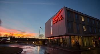 Hotel Front - Evening or Night