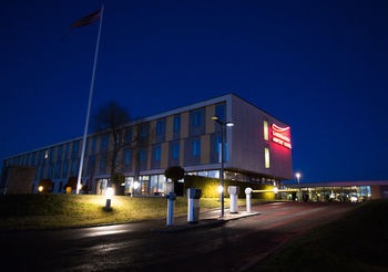 Hotel Front - Evening or Night
