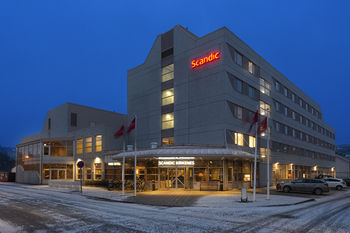 Hotel Front - Evening or Night