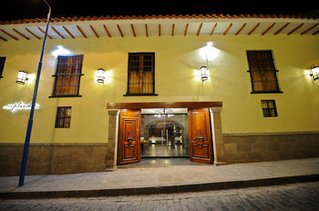 Hotel Front - Evening or Night
