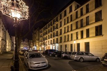 Hotel Front - Evening or Night
