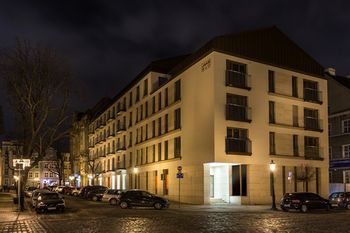 Hotel Front - Evening or Night