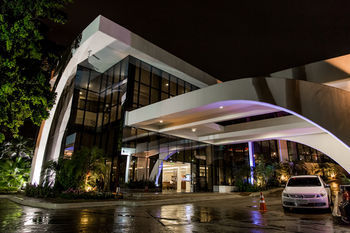 Hotel Front - Evening or Night