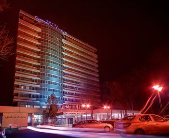 Hotel Front - Evening or Night