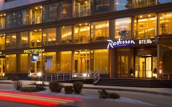 Hotel Front - Evening or Night