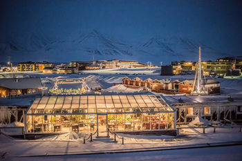 Hotel Front - Evening or Night