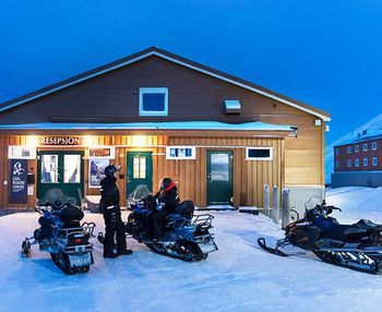 Hotel Front - Evening or Night
