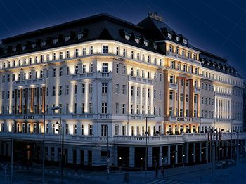 Hotel Front - Evening or Night
