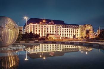 Hotel Front - Evening or Night