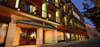 Hotel Front - Evening or Night