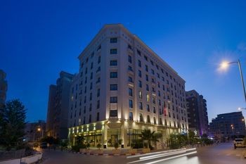 Hotel Front - Evening or Night
