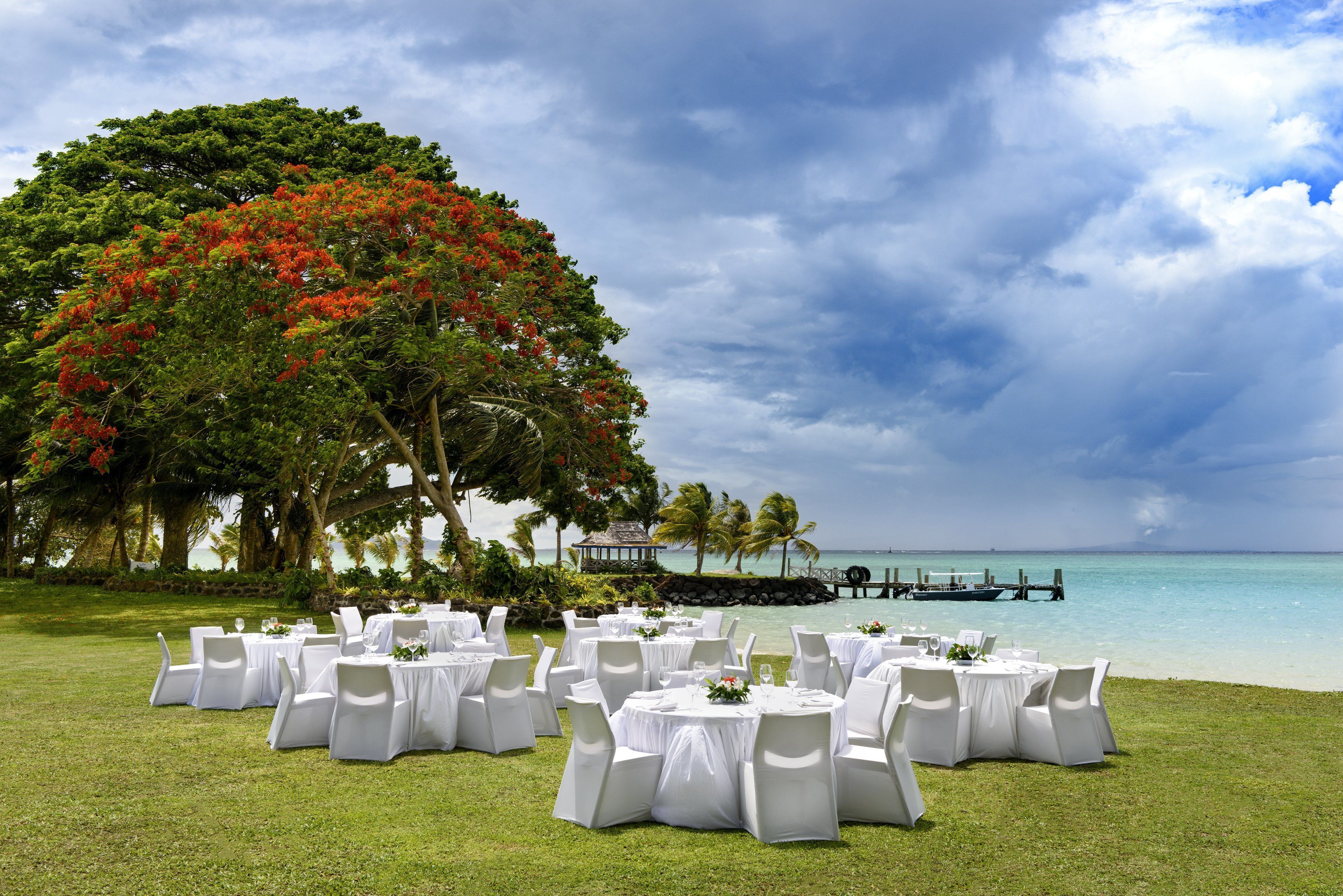 Outdoor Wedding Area