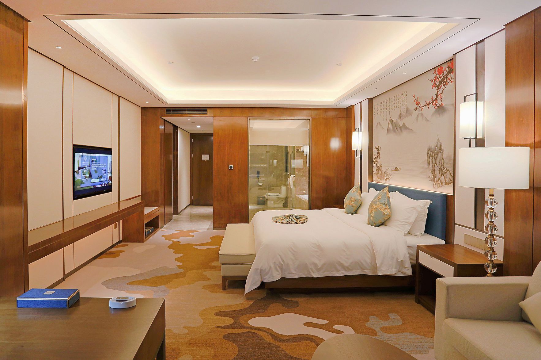 Dechen Jinling Grand Hotel Room Type - Deluxe River View Double Room